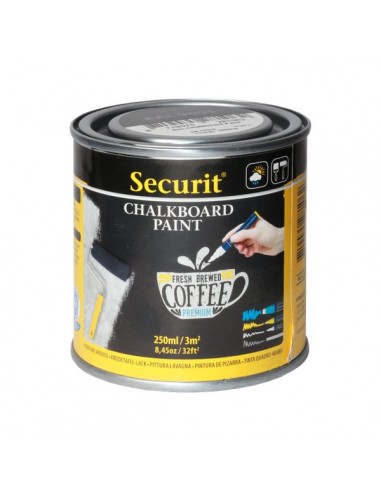 Pittura effetto lavagna Securit - 250 ml - nero - PNT-BL-SM