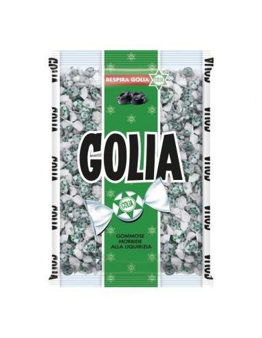 Busta caramelle Golia liquirizia - farfallina - 1 kg - 6721900 Golia - 1