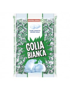 Busta caramelle Golia bianca - 1 kg - 6721600 Golia - 1