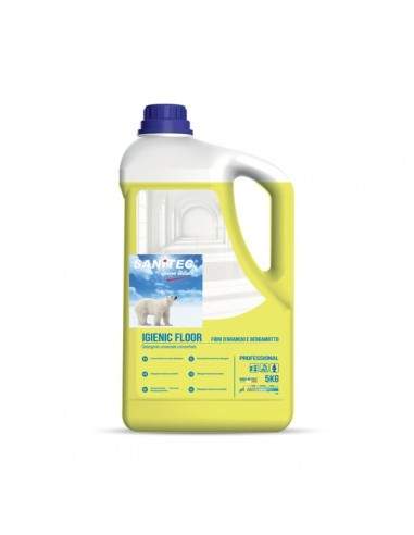 Detergente profumato per pavimenti Sanitec - 5 Kg - fiori d'arancio e bergamotto - 1435