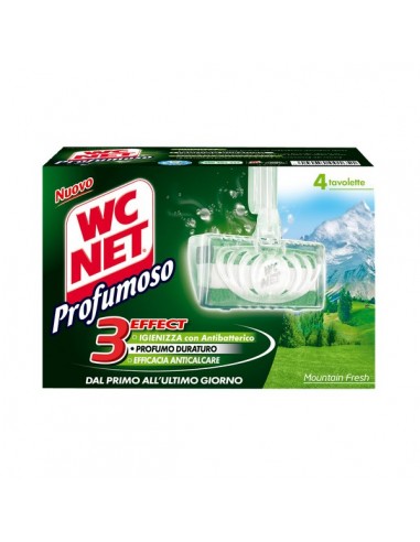 Tavolette solide igiene e profumo Wc Net - 4 pz - M77802/M74392 (conf.4)