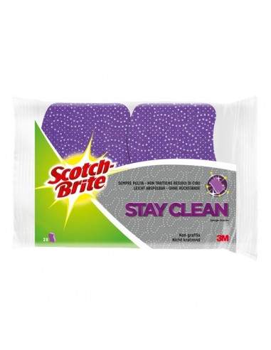 Spugne Scotch-Brite® Scotch-Brite - antigraffio - violetto -  SC2 (conf.2)