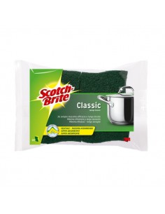 Spugna In Fibra Vegetale Scotch-Brite - 14x2,5x11 cm - 41717 (Conf.2)