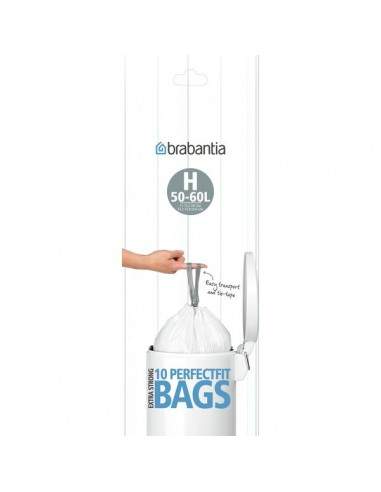 Sacchetti con manici Brabantia - 60 l - bianco - 246784 (conf.10) Brabantia - 1