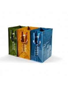 Contenitore immondizia differenziata Perfetto - 110 l - 22+26+20x35x49h - 0468D (conf.3) Perfetto - 1