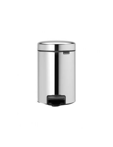 Pattumiere a pedale Brabantia - 3 litri - 16,8x23,5x26,4 cm - inox lucido - 113147