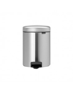 Pattumiere a pedale Brabantia - 5 litri - 20,5x26,5x29 cm- inox satinato - 112645 Brabantia - 1