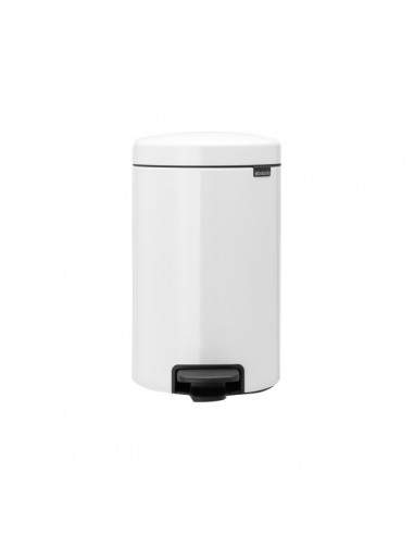 Pattumiere a pedale Brabantia - 30 litri - 29,3x38x68 cm- bianco - 111969