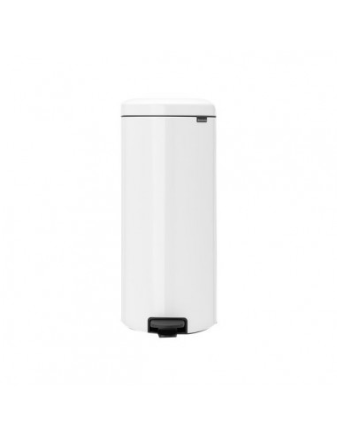 Pattumiere a pedale Brabantia - 30 litri -30x34x87,5 cm- bianco - 111785