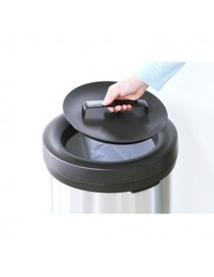 Pattumiera Big Bin Brabantia - 67,2x40Ø cm - Satinato Antimpronta - 60 L - 402043 Brabantia - 2 2