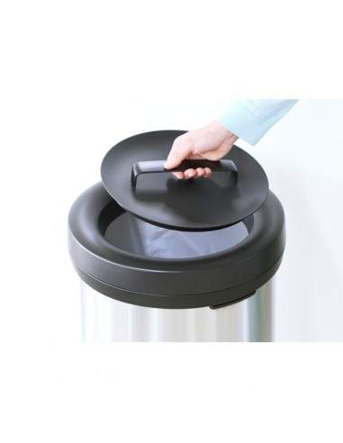 Pattumiera Big Bin Brabantia - 67,2x40Ø cm - Satinato Antimpronta - 60 L - 402043 Brabantia - 1