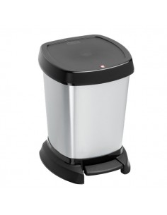 Cestino per bagno Rotho - 23,4x21,9x29,5 cm - 6 lt - F600000 Rotho - 1