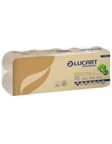 Carta Igienica Eco Natural Lucart - 180 - 2 - 811822 (conf.10)
