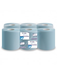 Rotoli asciugamano e multiuso Lucart - Pura cell. 2 veli - 450 strappi - 135m 852105 (conf.6)