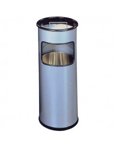 Posacenere in metallo con sabbia Durable - argento - 62 cm - 26 cm - 3330-23