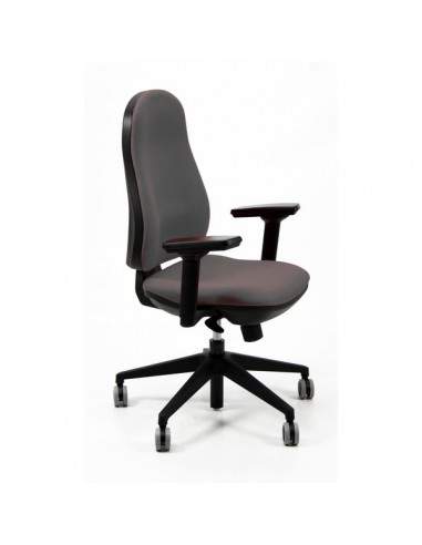 Sedia semidirezionale ergonomica Light Unisit - nero - LLN/BR/IN