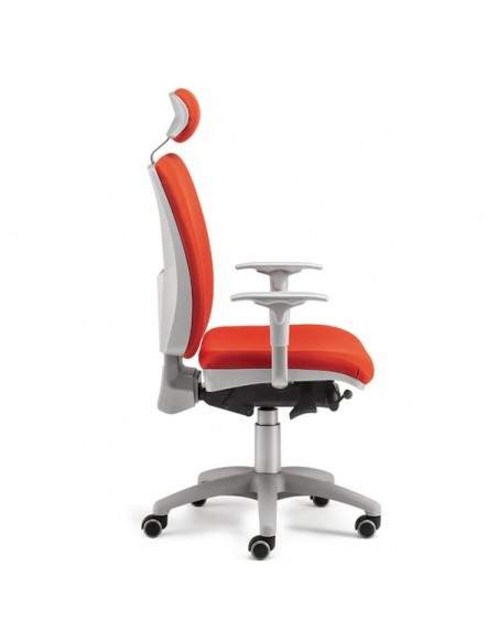 Sedia semidirezionale ergonomica Light Unisit - nero - LLN/BR/IN