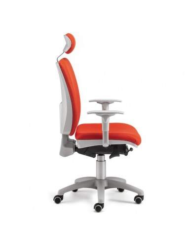 Sedia semidirezionale ergonomica Light Unisit - nero - LLN/BR/IN