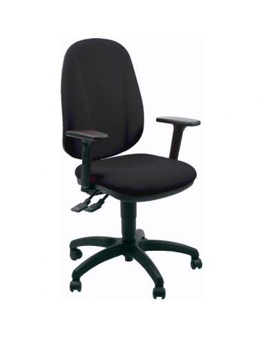 Sedia semidirezionale ergonomica Light Unisit - nero - LLN/BR/IN