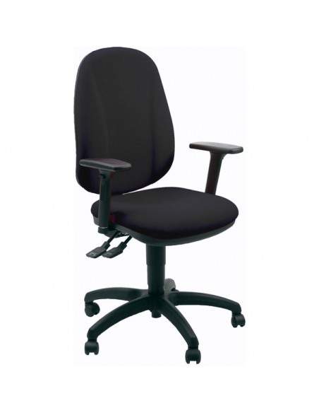 Sedia semidirezionale ergonomica Light Unisit - nero - LLN/BR/IN