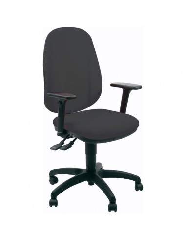 Sedia semidirezionale ergonomica Light Unisit - nero - LLN/BR/IN