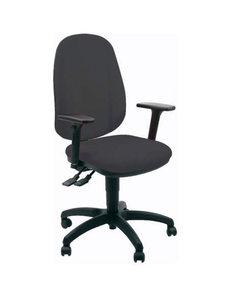 Sedia semidirezionale ergonomica Light Unisit - nero - LLN/BR/IN