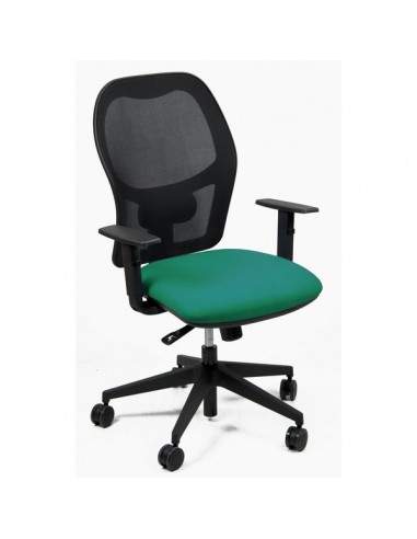 Sedia semidirezionale ergonomica Light Unisit - nero - LLN/BR/IN