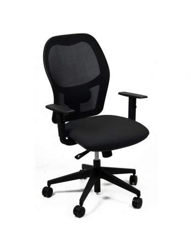 Sedia semidirezionale ergonomica Light Unisit - nero - LLN/BR/IN