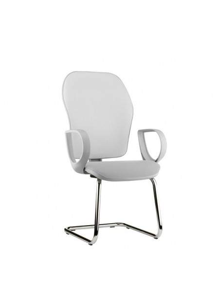 Sedia semidirezionale ergonomica Light Unisit - nero - LLN/BR/IN