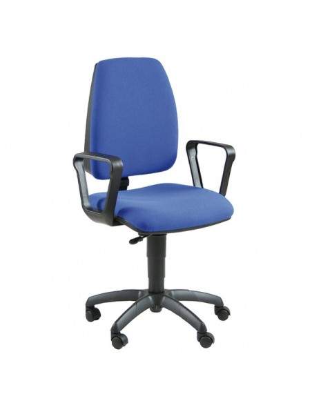 Sedia semidirezionale ergonomica Light Unisit - nero - LLN/BR/IN