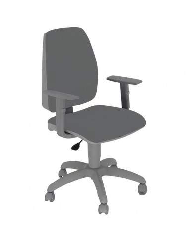 Sedia semidirezionale ergonomica Light Unisit - nero - LLN/BR/IN