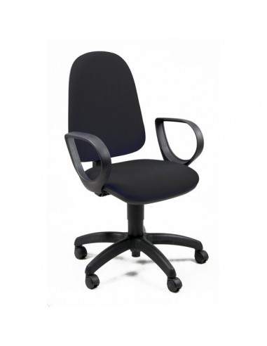 Sedia semidirezionale ergonomica Light Unisit - nero - LLN/BR/IN