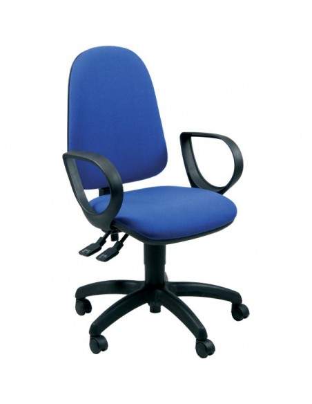 Sedia semidirezionale ergonomica Light Unisit - nero - LLN/BR/IN