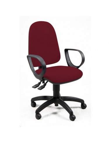 Sedia semidirezionale ergonomica Light Unisit - nero - LLN/BR/IN
