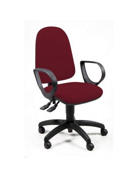 Sedia semidirezionale ergonomica Light Unisit - nero - LLN/BR/IN
