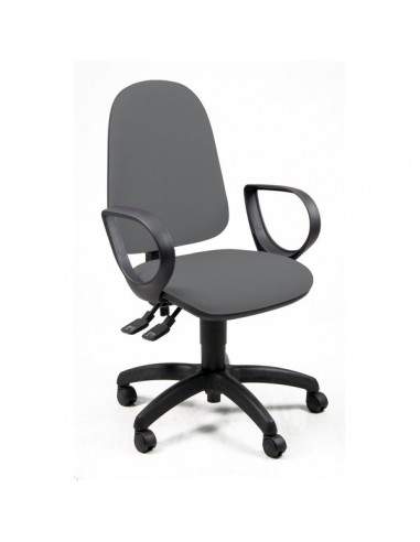 Sedia semidirezionale ergonomica Light Unisit - nero - LLN/BR/IN