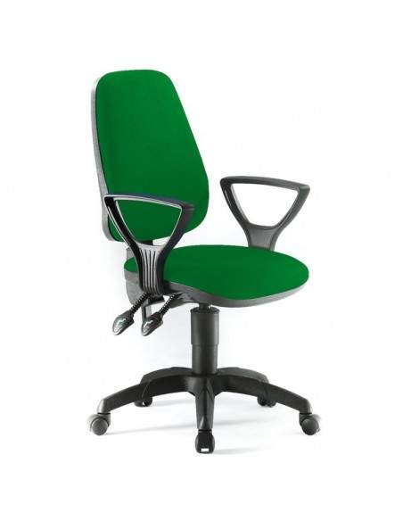 Sedia semidirezionale ergonomica Light Unisit - nero - LLN/BR/IN