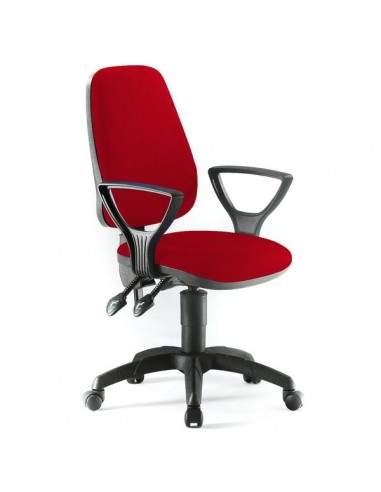 Sedia semidirezionale ergonomica Light Unisit - nero - LLN/BR/IN