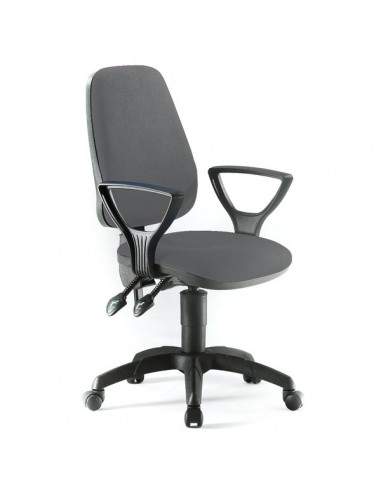 Sedia semidirezionale ergonomica Light Unisit - nero - LLN/BR/IN