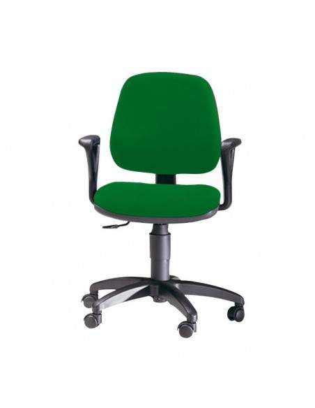 Sedia semidirezionale ergonomica Light Unisit - nero - LLN/BR/IN