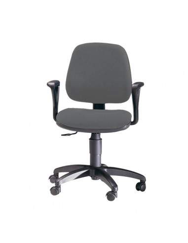 Sedia semidirezionale ergonomica Light Unisit - nero - LLN/BR/IN