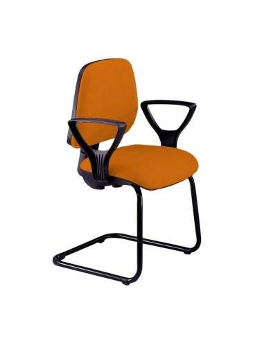 Sedia semidirezionale ergonomica Light Unisit - nero - LLN/BR/IN