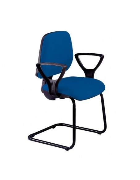 Sedia semidirezionale ergonomica Light Unisit - nero - LLN/BR/IN