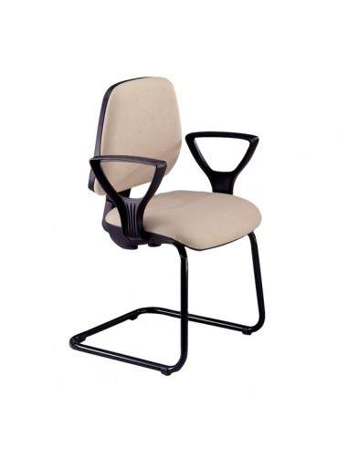 Sedia semidirezionale ergonomica Light Unisit - nero - LLN/BR/IN