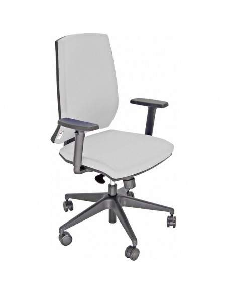 Sedia semidirezionale ergonomica Light Unisit - nero - LLN/BR/IN