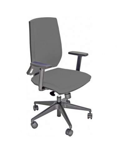 Sedia semidirezionale ergonomica Light Unisit - nero - LLN/BR/IN