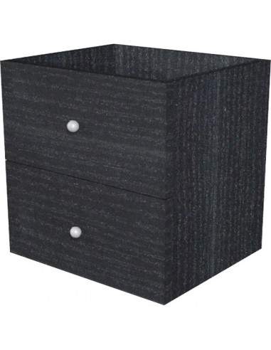 2 cassetti per libreria caselle Maxicube Nero Artexport - 32,5x28,8 cm x32,5 cm - 2c MaxC/8