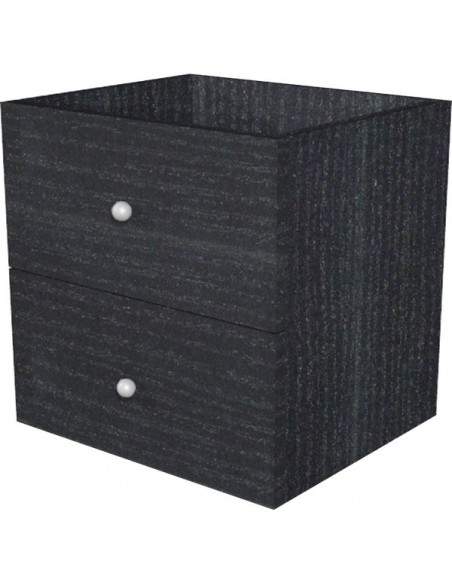 2 cassetti per libreria caselle Maxicube Nero Artexport - 32,5x28,8 cm x32,5 cm - 2c MaxC/8