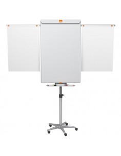 Lavagne portablocco Piranha e Piranha Mobile Nobo - con ruote e prolunghe - 70x100 cm - 1901920