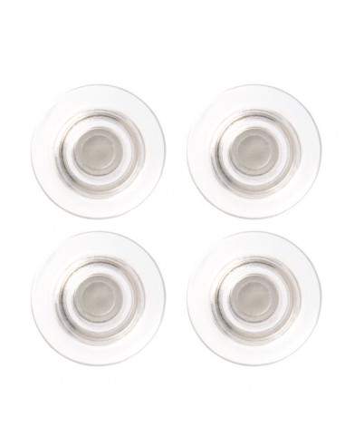 Magneti per lavagne in vetro Nobo - trasparente - 1904116 (conf.4)